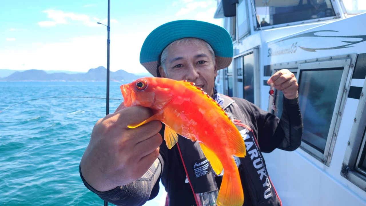 ひとつテンヤマダイならまかせろ！ マダイ狙い駿河湾で、まさかの大