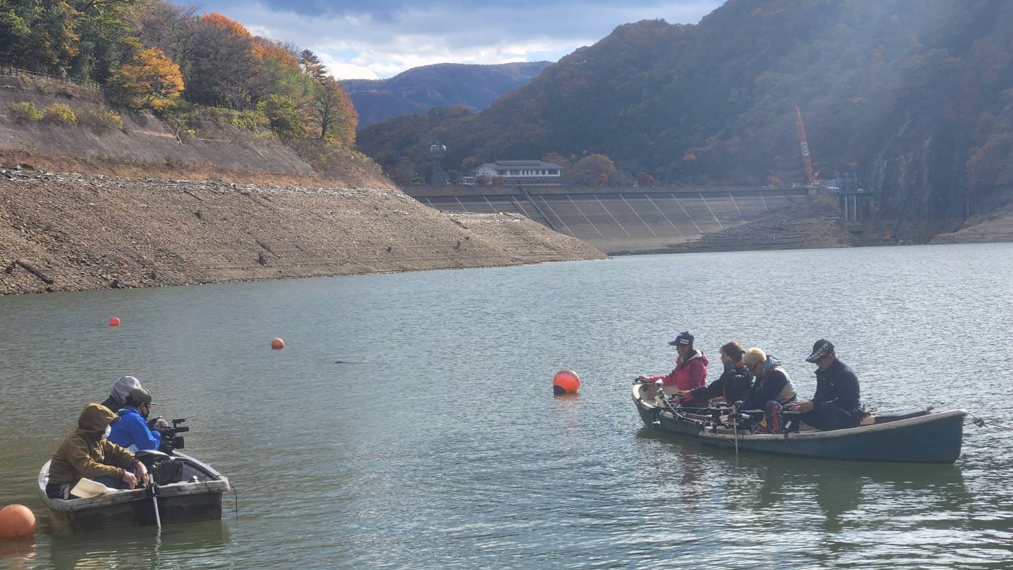 ワカサギ釣りならまかせろ！後半戦　ボートに乗って、更に赤谷湖を満喫！