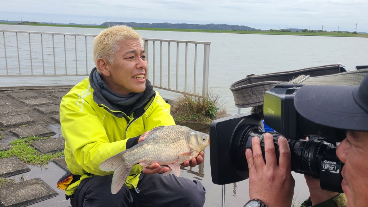 常陸利根川でヘラブナ釣り。習った仕掛けを使いこなす！後編