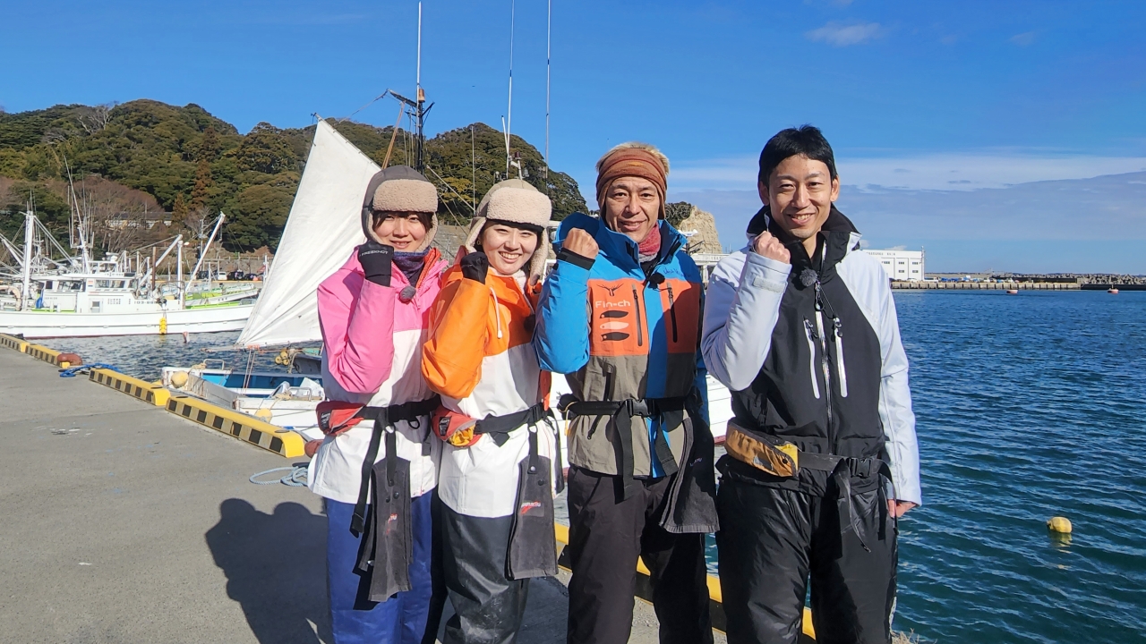 北茨城・常磐の海で初釣り♪タイラバならまかせろ！前編狙うは高級魚アマダイ！！まさかのビックサイズが爆釣！？