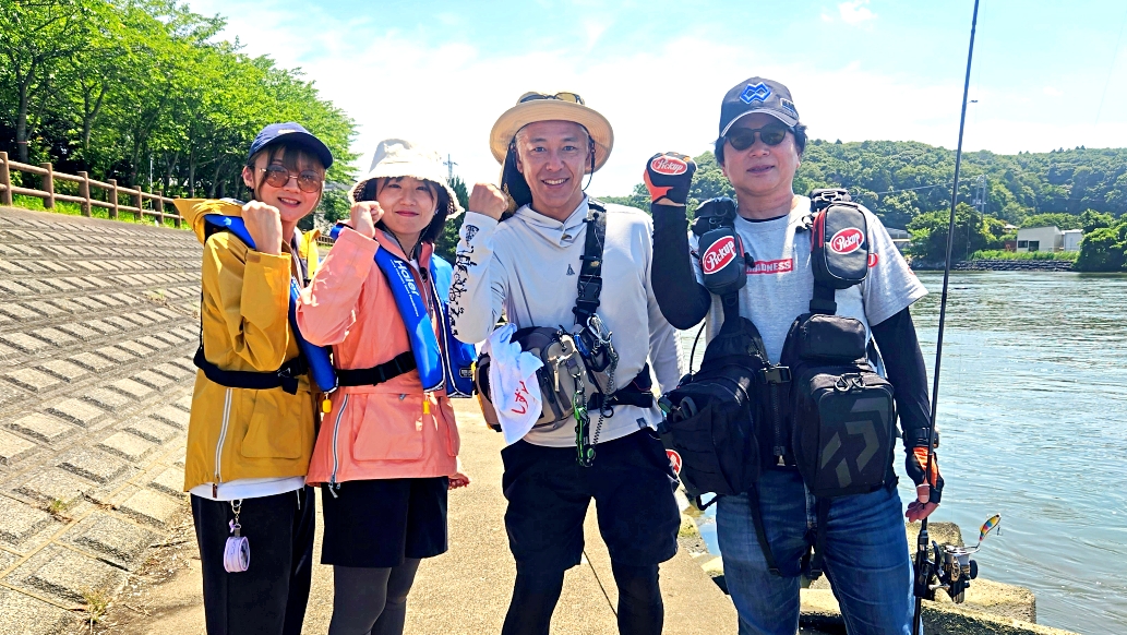 釣り初心者も挑戦しやすい！陸っぱりで挑戦♪シーバスならまかせろ！