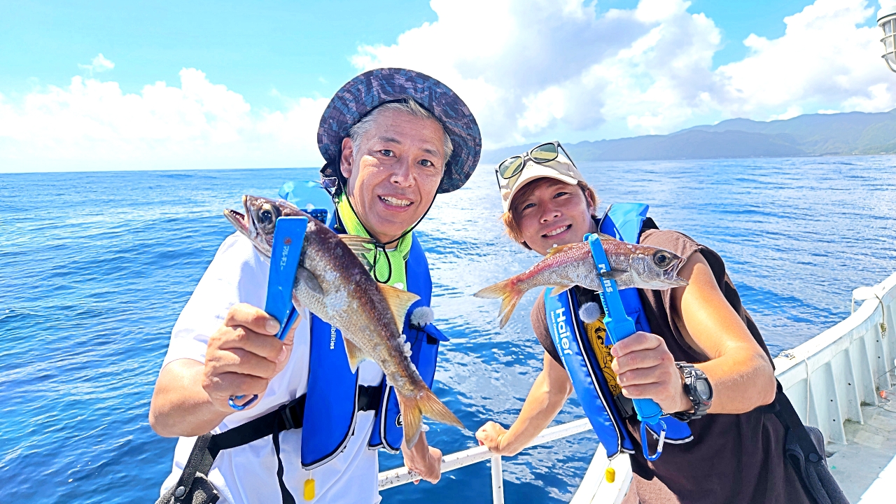 魚の宝庫・高知の海を釣り尽くせ！室戸沖で深海魚狙い♪クロムツ釣りならまかせろ！