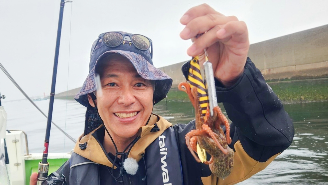 釣って楽しい食べて美味しい！マダコ釣りならまかせろ！