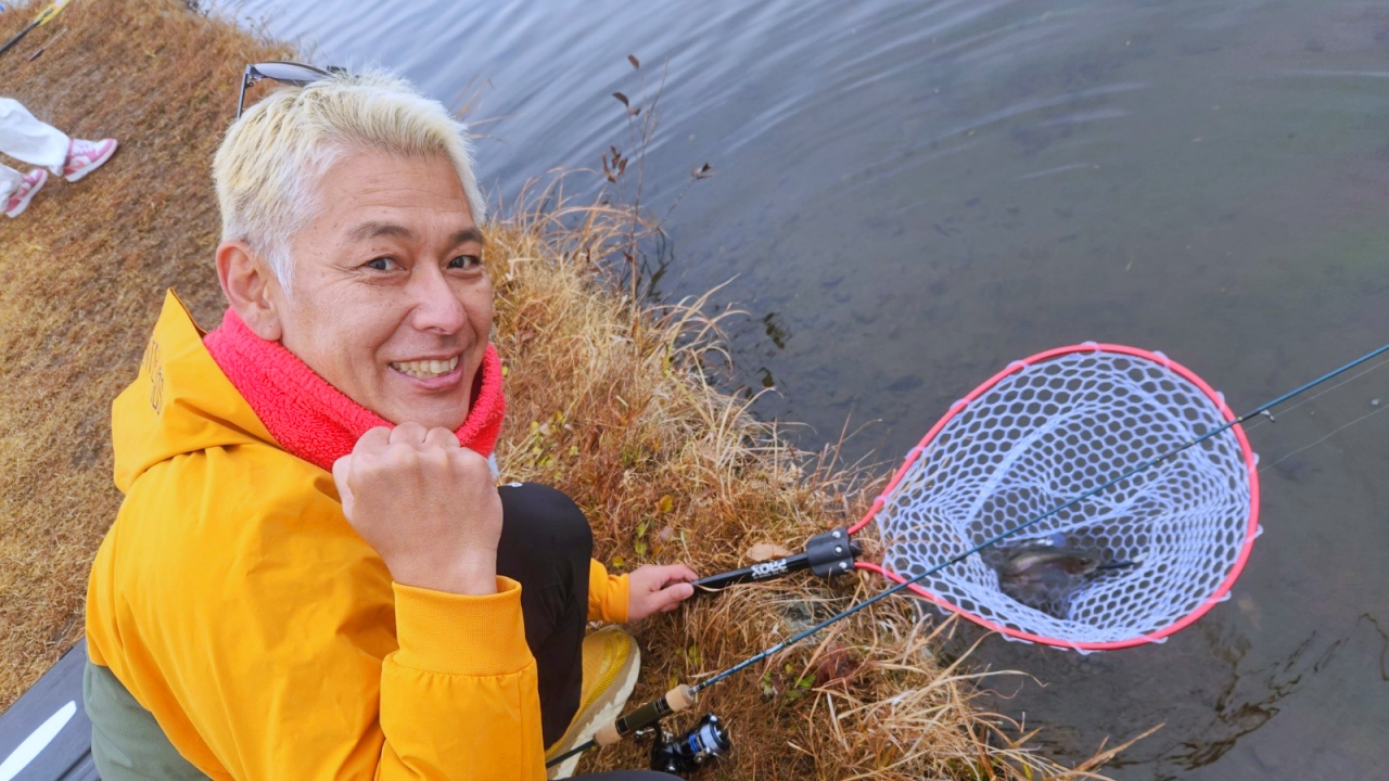 ワンちゃんと一緒に宿泊もできる管理釣り場で釣りまくり！エリアトラウトならまかせろ！前編